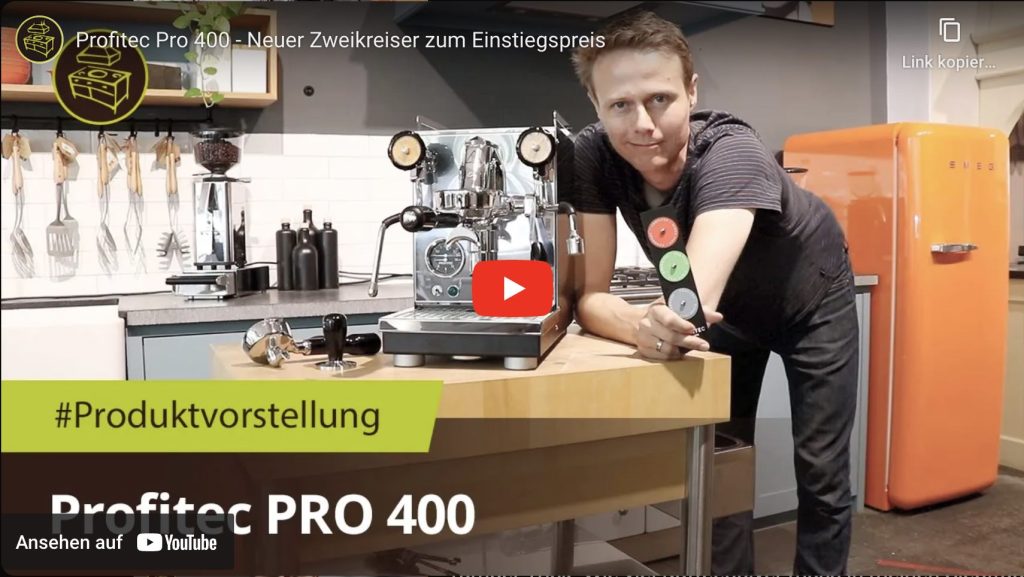 Profitec Pro 400 Zweikreiser Espressomaschine